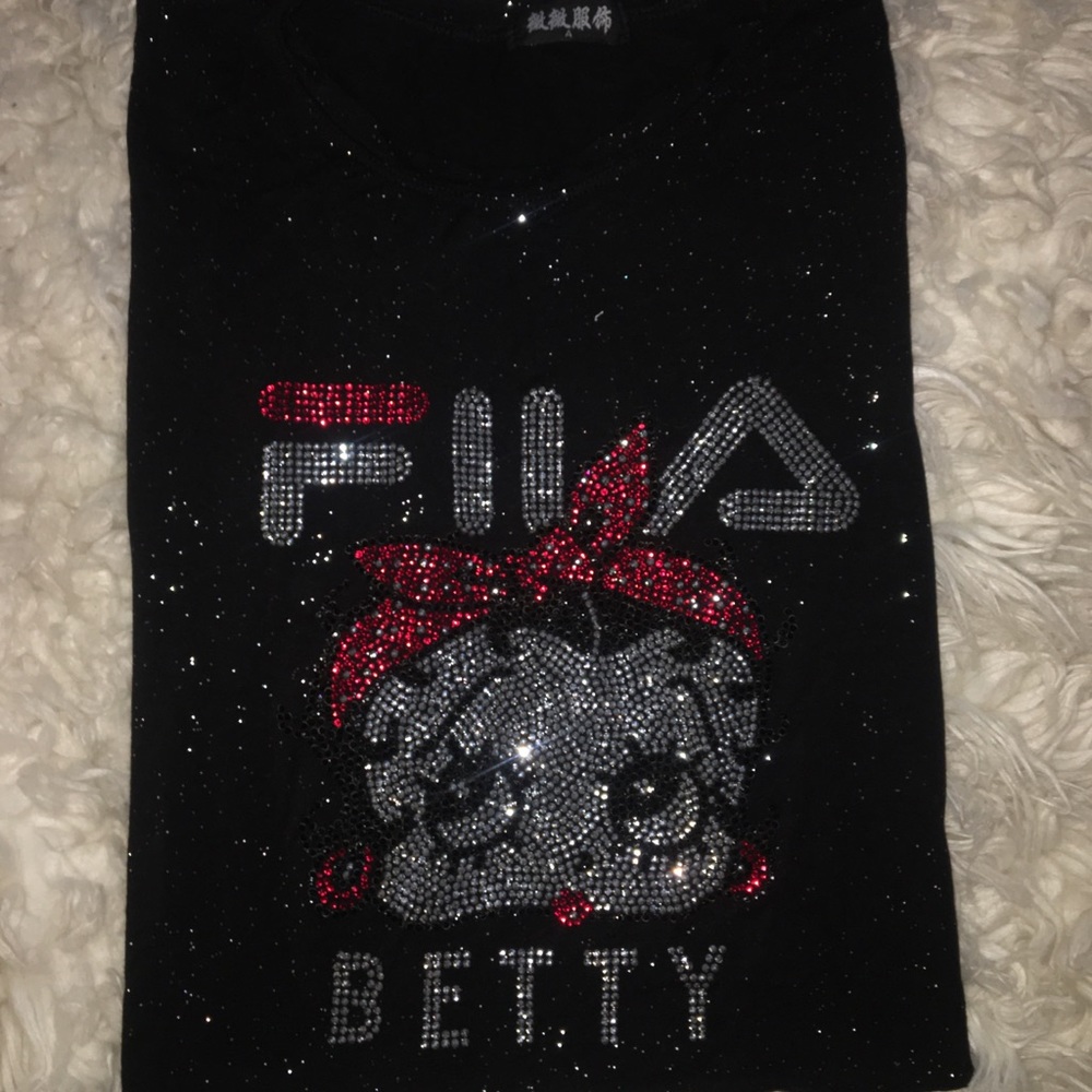 Fila X Betty Boop Inspired Tee